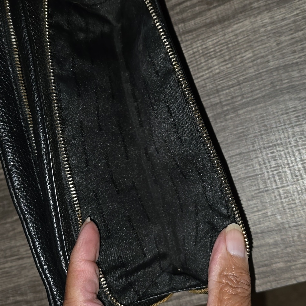 Michael Kors Black Makeup Bag - Picture 7 of 10